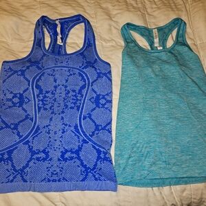 Lululemon race back both size 8